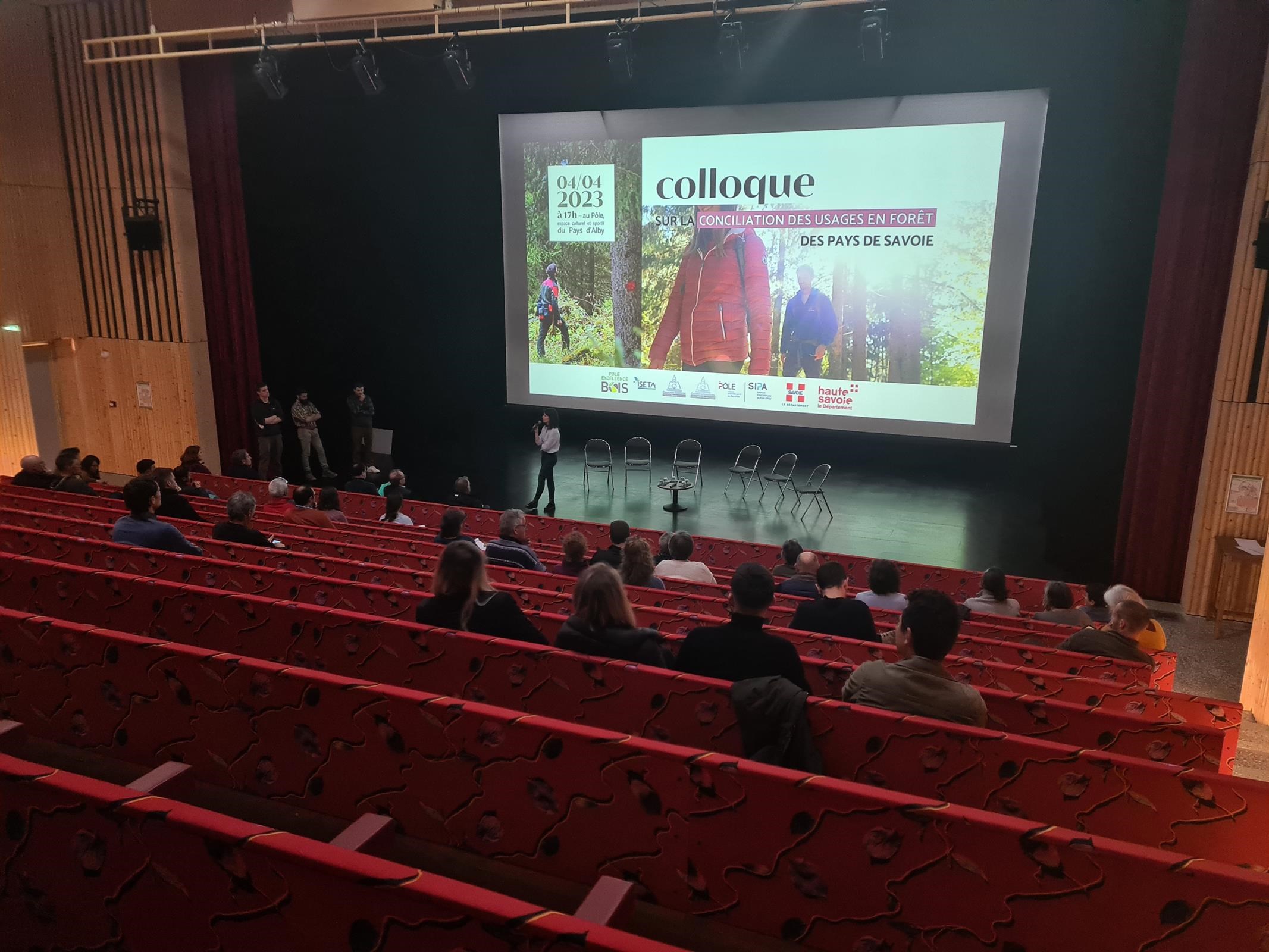 Colloque sur la conciliation des usages en forêts de Pays de Savoie