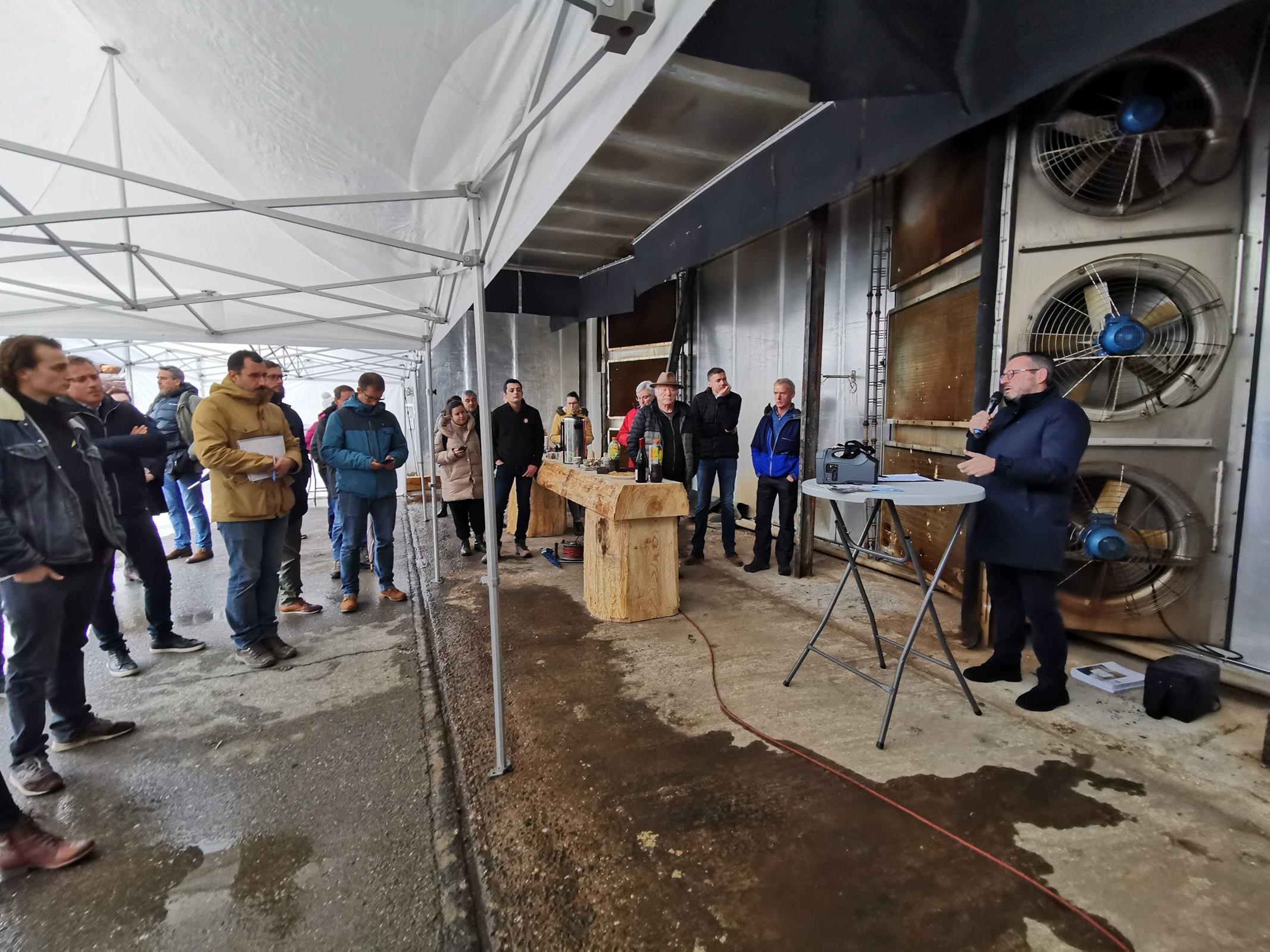 Visite de la Scierie du Léman : comment valoriser les épicéas scolytés ?