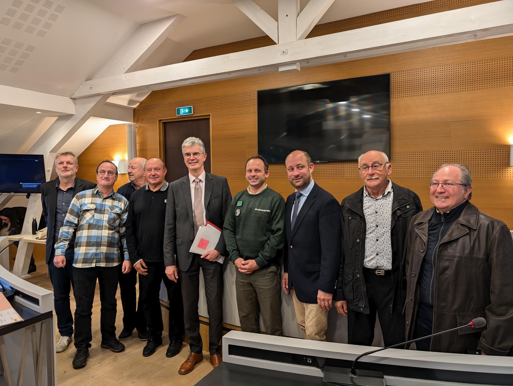 Signature de la Charte Forestière de Territoire de Thonon