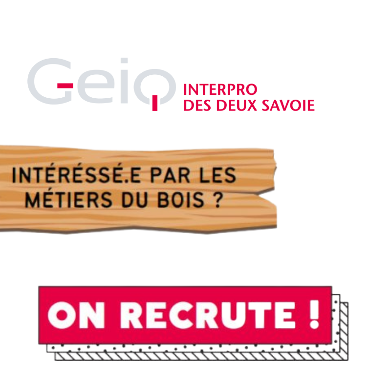 Recrutement GEIQ BOIS