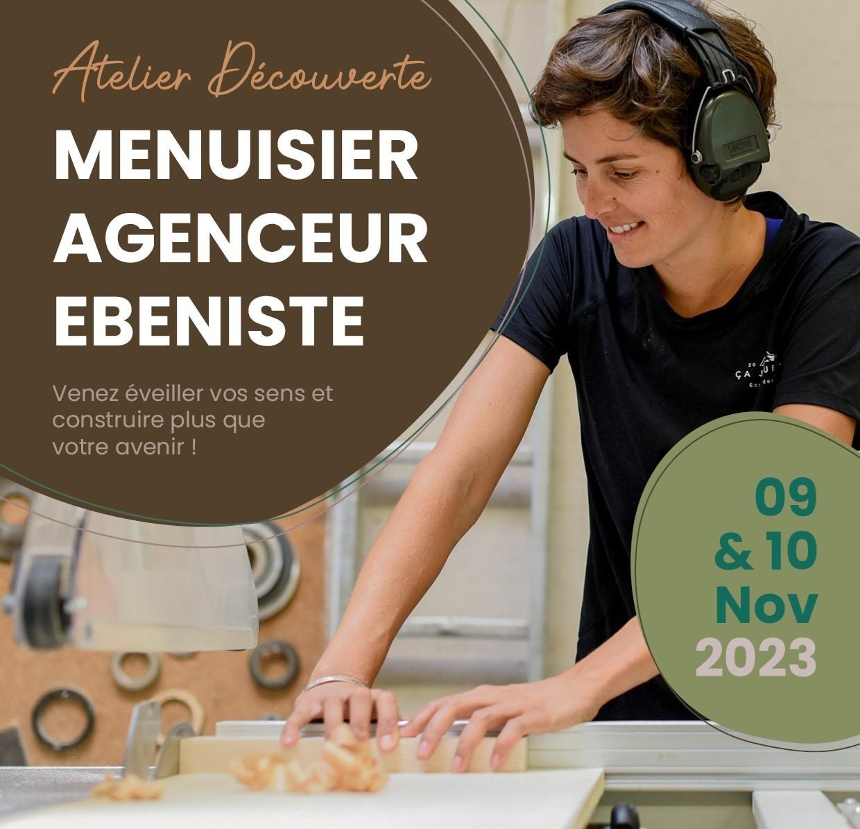 Atelier découverte ébénisterie, menuiserie & agencement