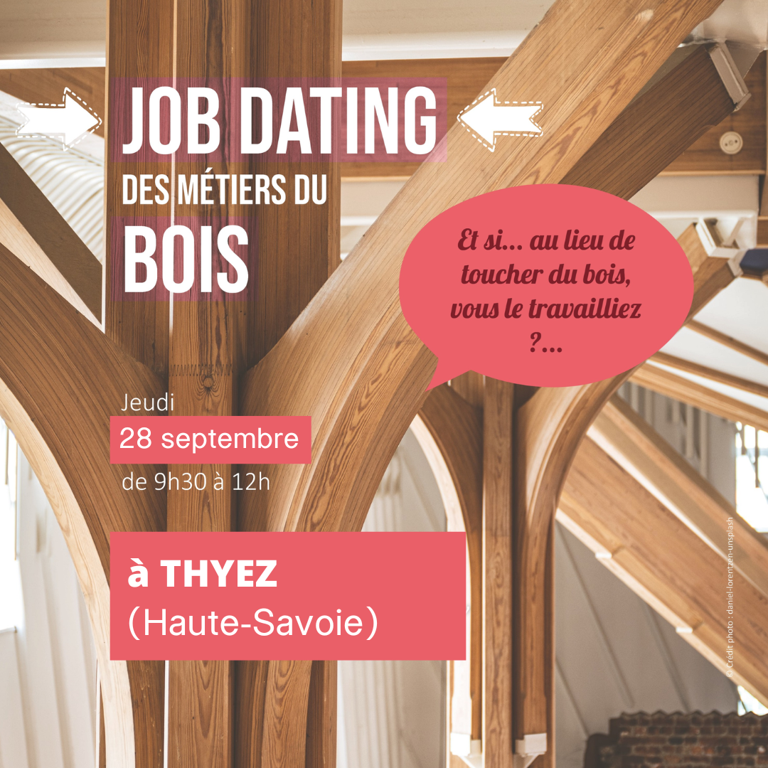 Job dating des métiers du bois